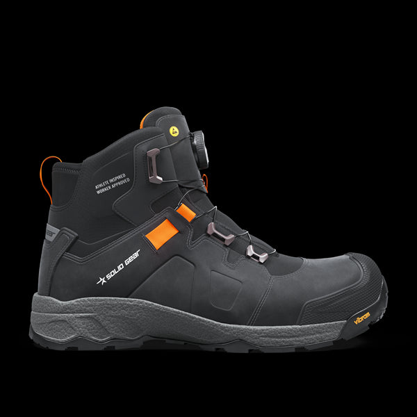 Solid Gear Vapor 3 Mid Height Composite Boa Fastening Safety Boot-SG80014