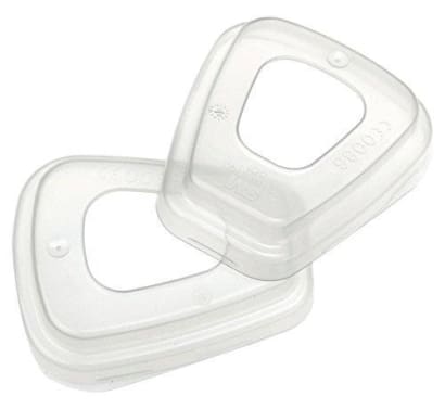 3m 501 filter retainer for respiratory mask (10 x pair)