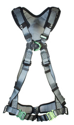 MSA Standard V-Fit Back/Chest D-Ring Bayonet Harness-MSA10206534