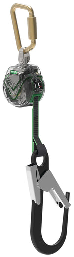 MSA V-Tec Mini Personal Limiter 1.8M Aluminium S Hook Shock Single Leg-MSA63011-00SEU