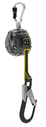 MSA V-Tec 3 Meter Personal Fall Limiter with S-Hook and TL Carabiner-MSA63013-00TEU