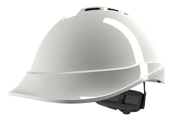 Msa V-gard 200 Fas-Trac iii Vented Safety Helmet-MSAGV612