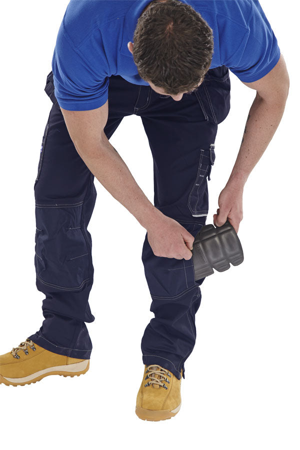 Shawbury Multi Pocket Work Trousers With Kneepad & Holster Pockets Up to 50 inch- Smpt