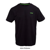 Apache Black Tee-Shirt-Delta Shirts Polos & T-Shirts Apache Active-Workwear