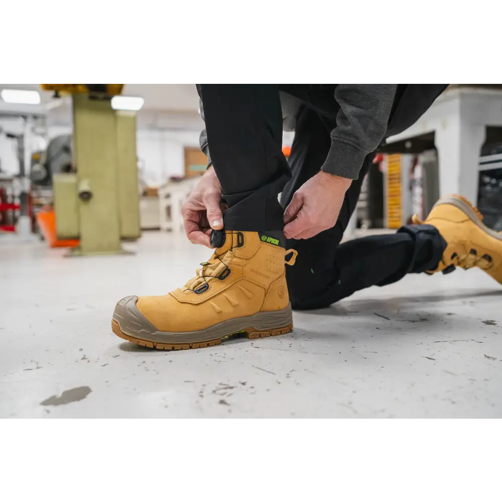 Apache wheat safety boot waterproof fitgo esd
