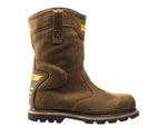 B701smwp buckbootz tough as nails sb p hro src wru crazy horse leather goodyear welted waterproof safety rigger boot