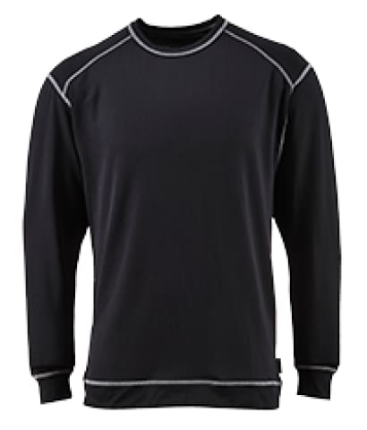 Base pro antibacterial thermal base layer long sleeved top - b153