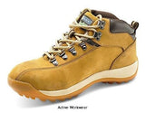 Click Traders Safety Boot Nubuck Brown Steel Toe and Midsole Sbp - Ctf33 - Boots - ClickTraders