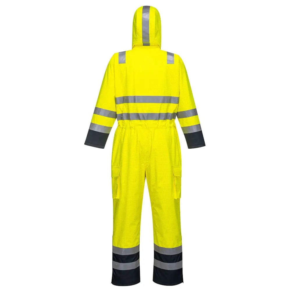Bizflame waterproof flame retardant multinorm coverall fras ris 3279- s775