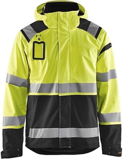 Blaklader high visibility waterproof softshell jacket - 4987