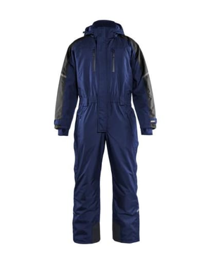Blaklader winter quilt lined waterproof dungarees with knee pockets - 6785