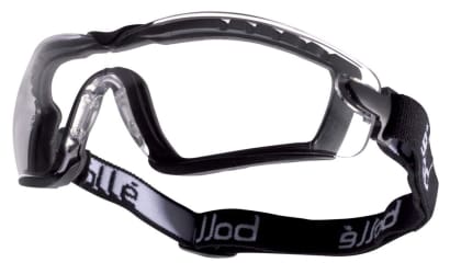 Bolle cobra hybrid safety glasses/googles with foam seal - bocobfspsi