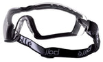 Bolle cobra hybrid safety glasses/googles with foam seal - bocobfspsi