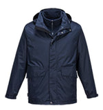 Breathable waterproof argo classic 3 in1 detachable fleece line work jacket portwest s507