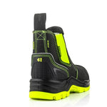 Bviz3 buckbootz buckz viz high visibility metal free waterproof safety dealer boots