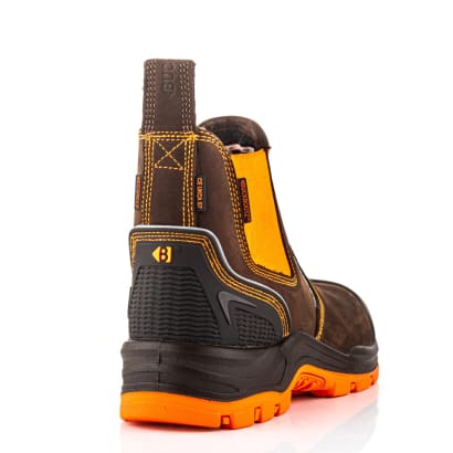 Bviz3 buckbootz buckz viz high visibility metal free waterproof safety dealer boots