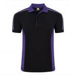 Contrast avocet uniform polo shirt with piping -1188
