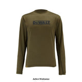 DeWalt Long Sleeve Performance T - Shirt - Truro Shirts Polos & T - Shirts