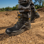 Dewalt waterproof safety boot steelforge black