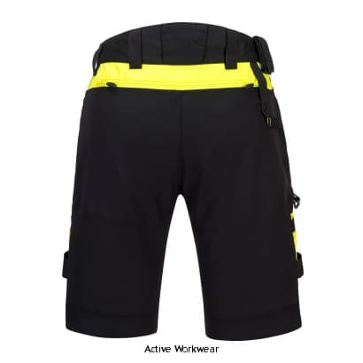Dx444 stretch work shorts with detachable holster pockets - portwest