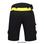 Dx444 stretch work shorts with detachable holster pockets - portwest