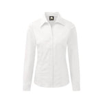 Edinburgh long sleeve blouse with smart grade fit