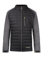 Flex workwear hybrid baffle insulated work jacket sfpj