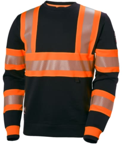 Helly hansen icu hi vis sweatshirt class 1 -79272