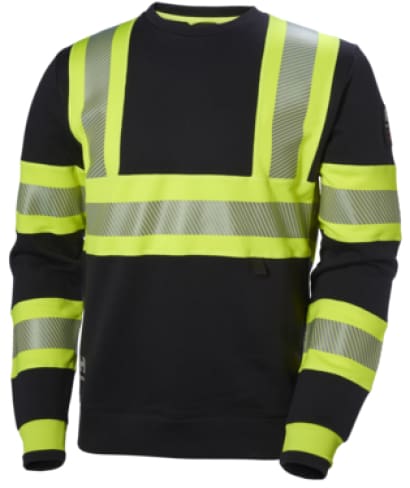 Helly hansen icu hi vis sweatshirt class 1 -79272