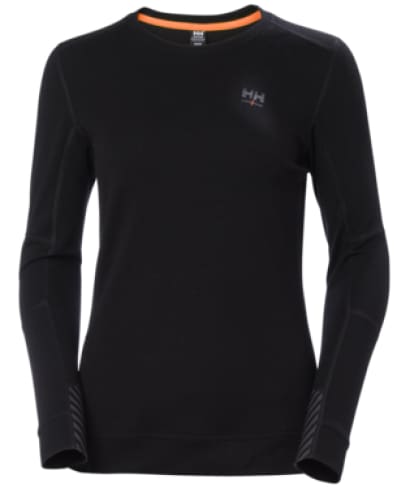 Helly hansen ladies hh lifa merino crewneck base layer thermal top -75209