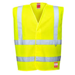 Flame resistant anti static vest portwest fr71