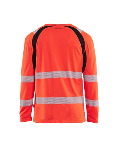 Blaklader 3599 high visibility tee shirt hi-vis long-sleeved t-shirt