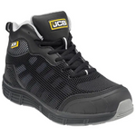 Jcb hydradig s1p mid cut safety work boots steel toe + midsole sizes 3-12