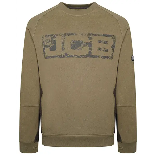 Jcb workwear trade crew neck sweatshirt jumper branded