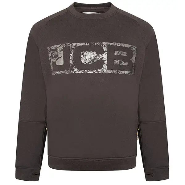 Jcb workwear trade crew neck sweatshirt jumper branded