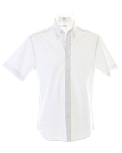 Kustom kit mens city short sleeve shirt-kk385