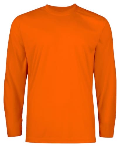 Long sleeved crew neck cotton tee shirt by projob - 2017