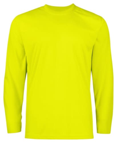 Long sleeved crew neck cotton tee shirt by projob - 2017