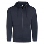 Macaw zipped hoody with full front zip - premium quality hoodie by orn clothing