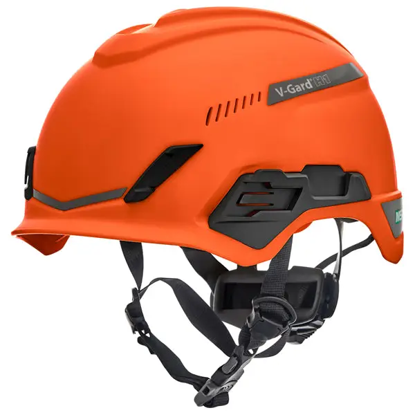 Msa v-gard h1 tri-vented safety helmet-msa1019478