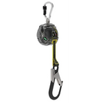 Msa v-tec 3 meter personal fall limiter with s-hook and tl carabiner-msa63013-00teu
