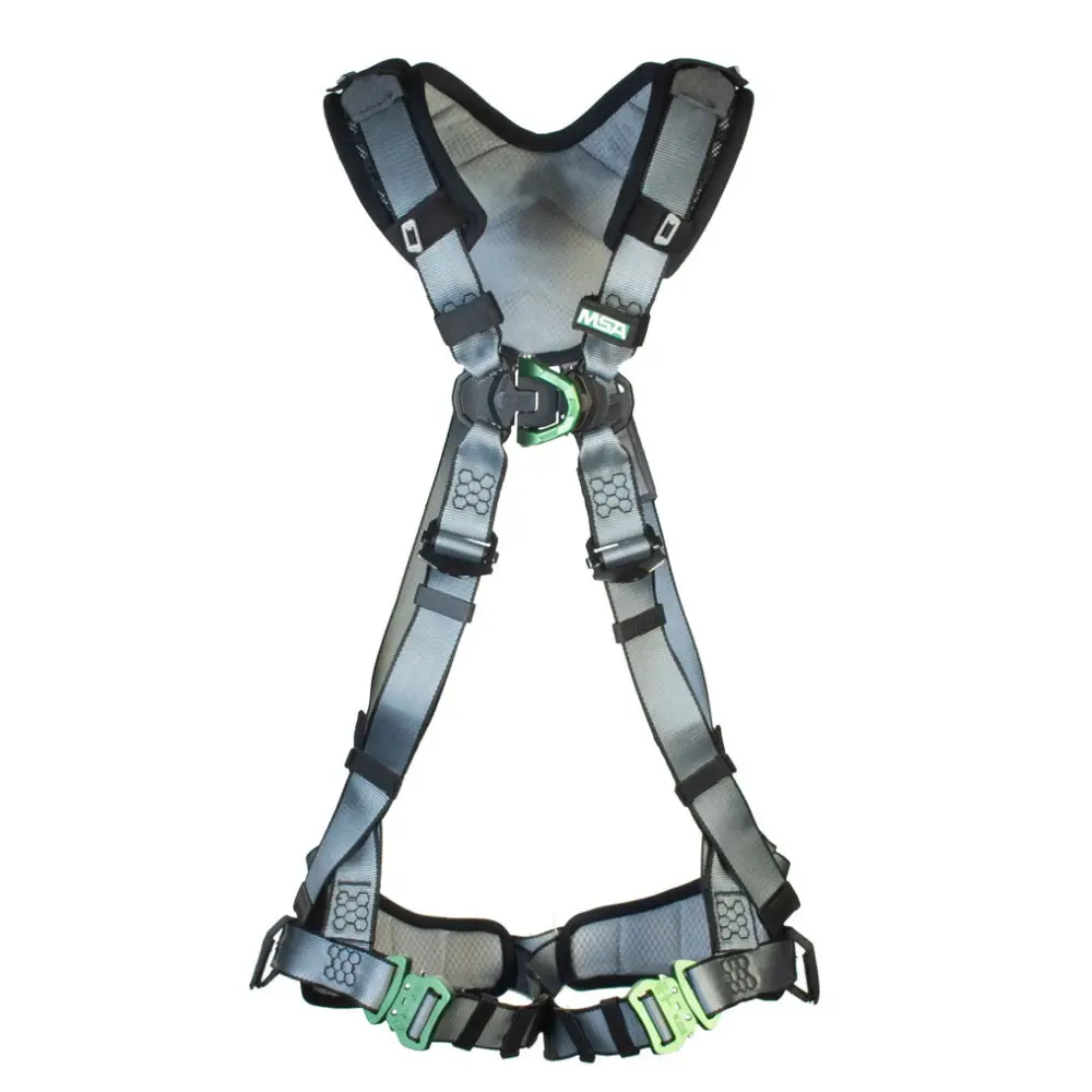 Msa xl v-fit back/chest d-ring bayonet harness-msa10206535
