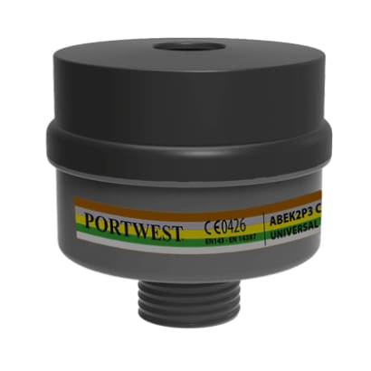 Portwest abek2p3 combi filter (pk4) threaded - p976