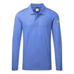 Portwest anti-static esd polo shirt l s high cotton workwear