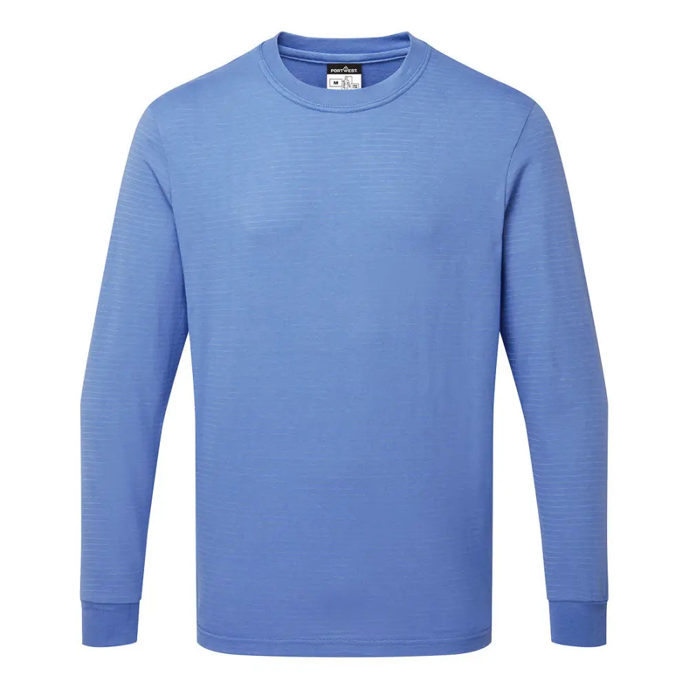 Anti static esd t-shirt long sleeve high cotton workwear