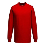Anti static esd t-shirt long sleeve high cotton workwear