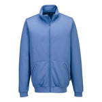 Portwest anti-static esd zip sweatshirt for environments