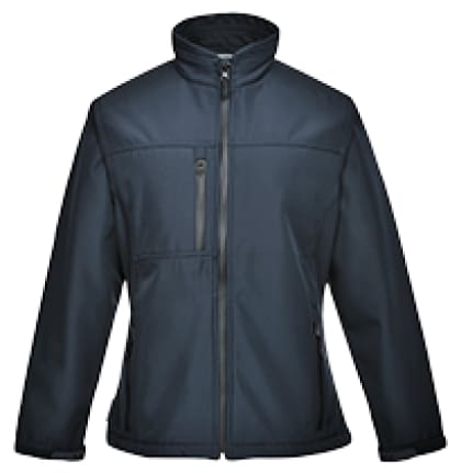 Portwest charlotte ladies 2 layer softshell work jacket - tk41
