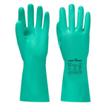 Portwest chem 330 nitrile plus gauntlet 38mm thickness