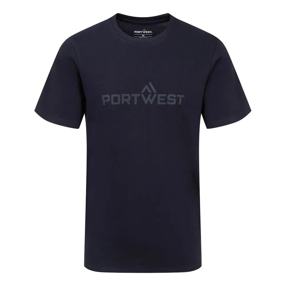 Portwest cotton t-shirt s for workwear and casual